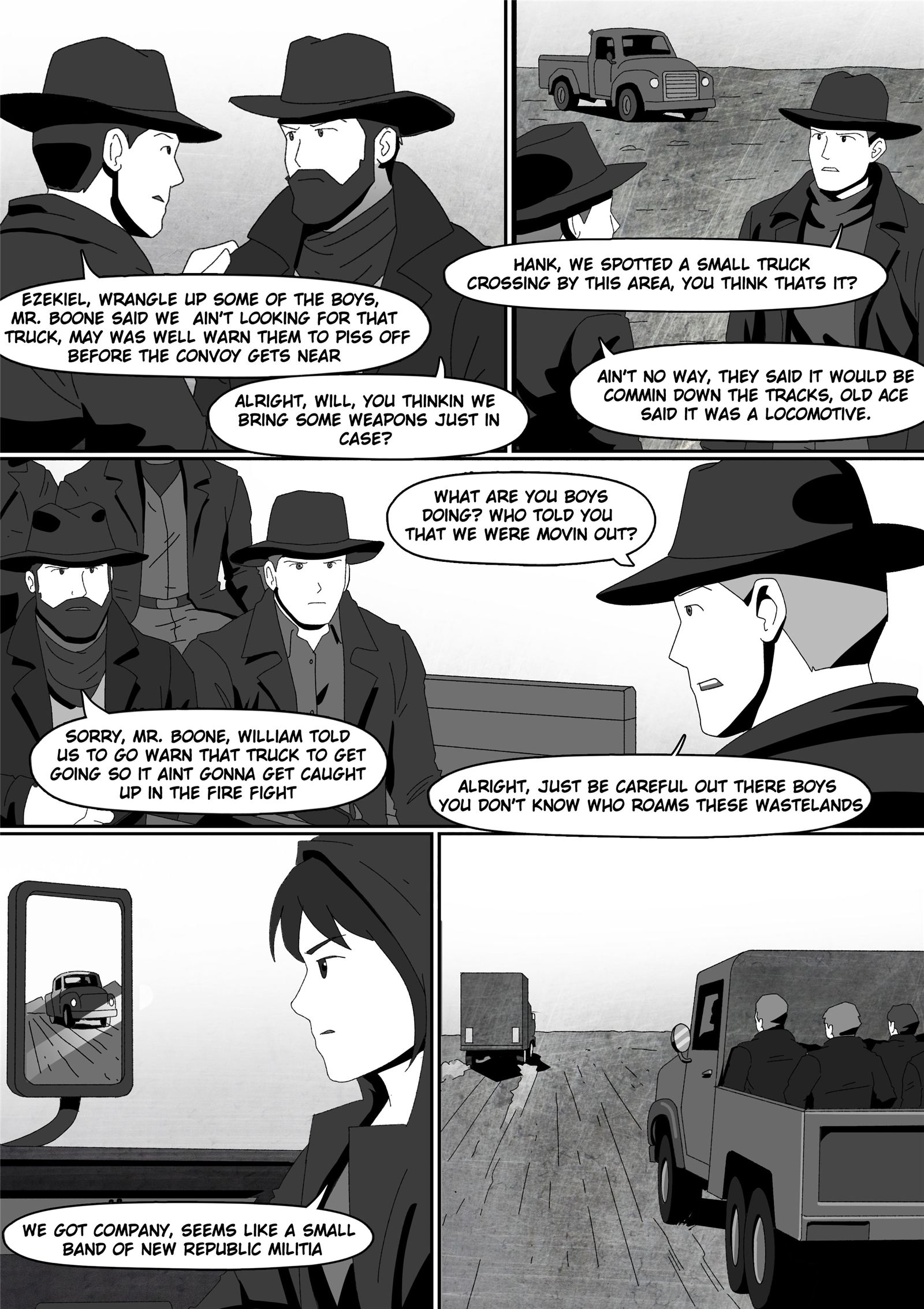 Wasteland Encounters — Comics & Manga by ODDCO Studios