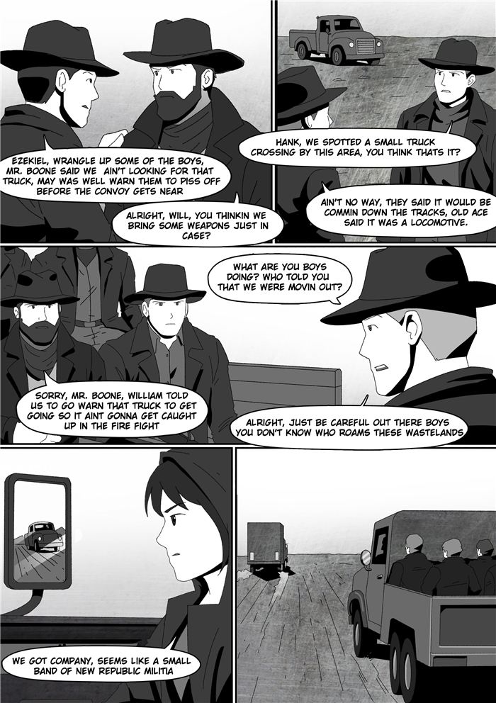 Wasteland Encounters — Comics & Manga by ODDCO Studios