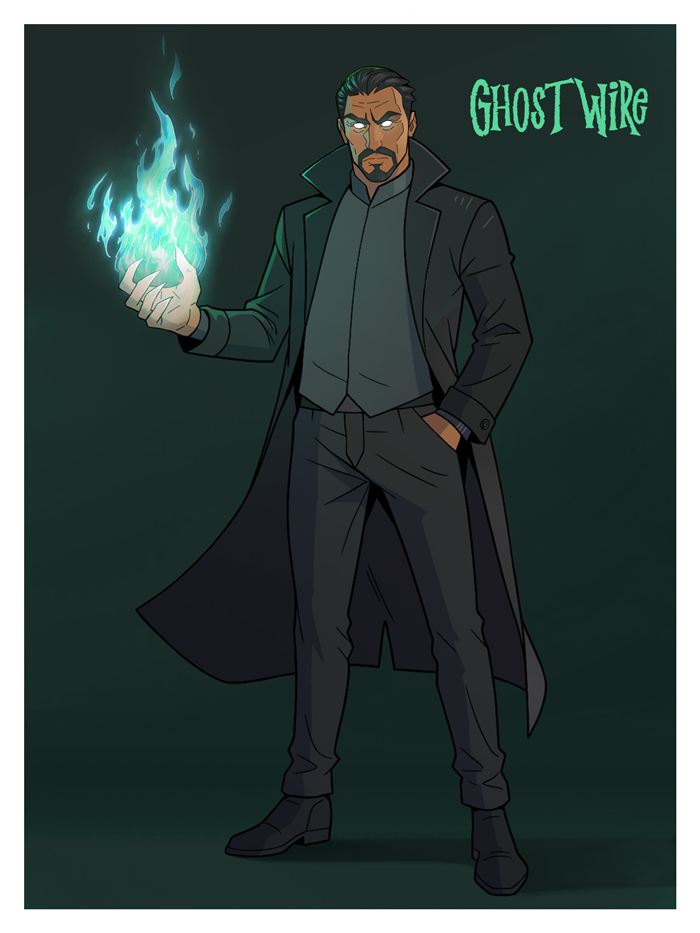 The Spectral Sovereign — Character Design by ODDCO Studios