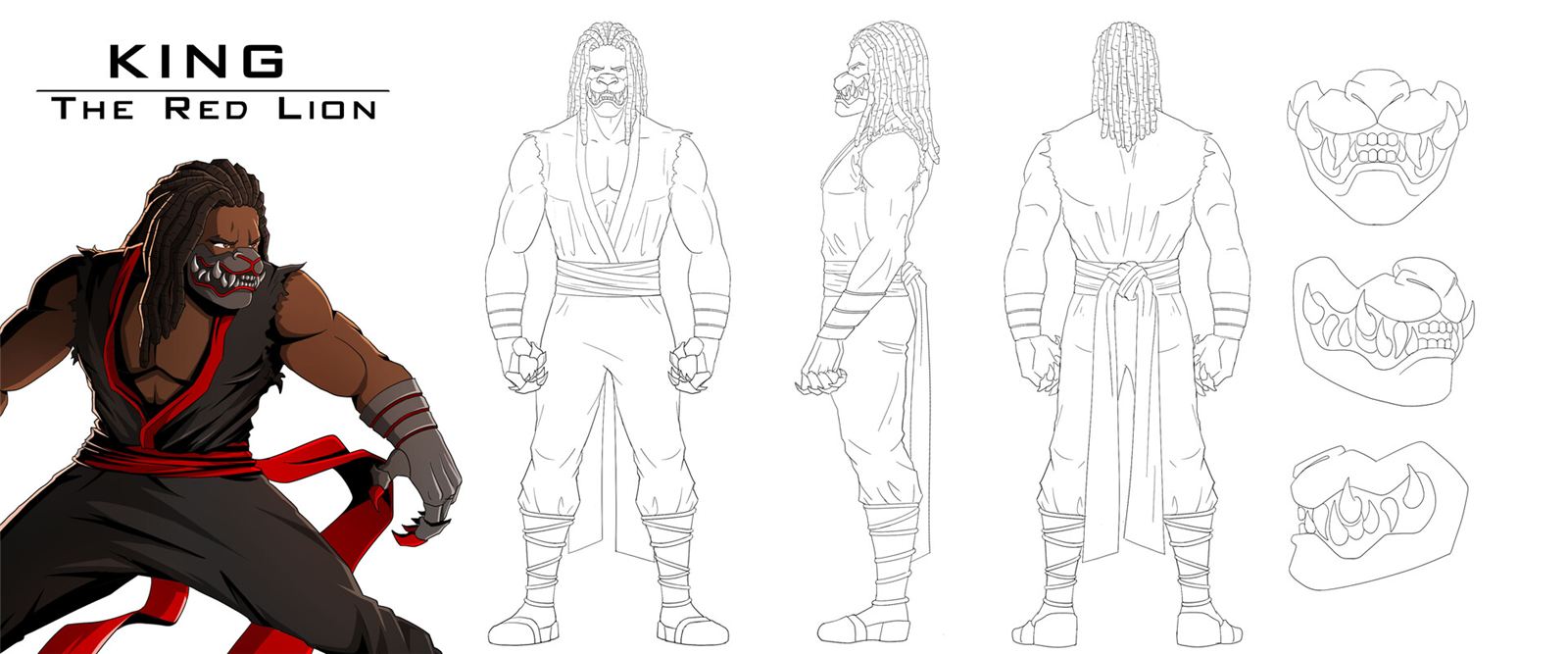 KING — Character Design by ODDCO Studios