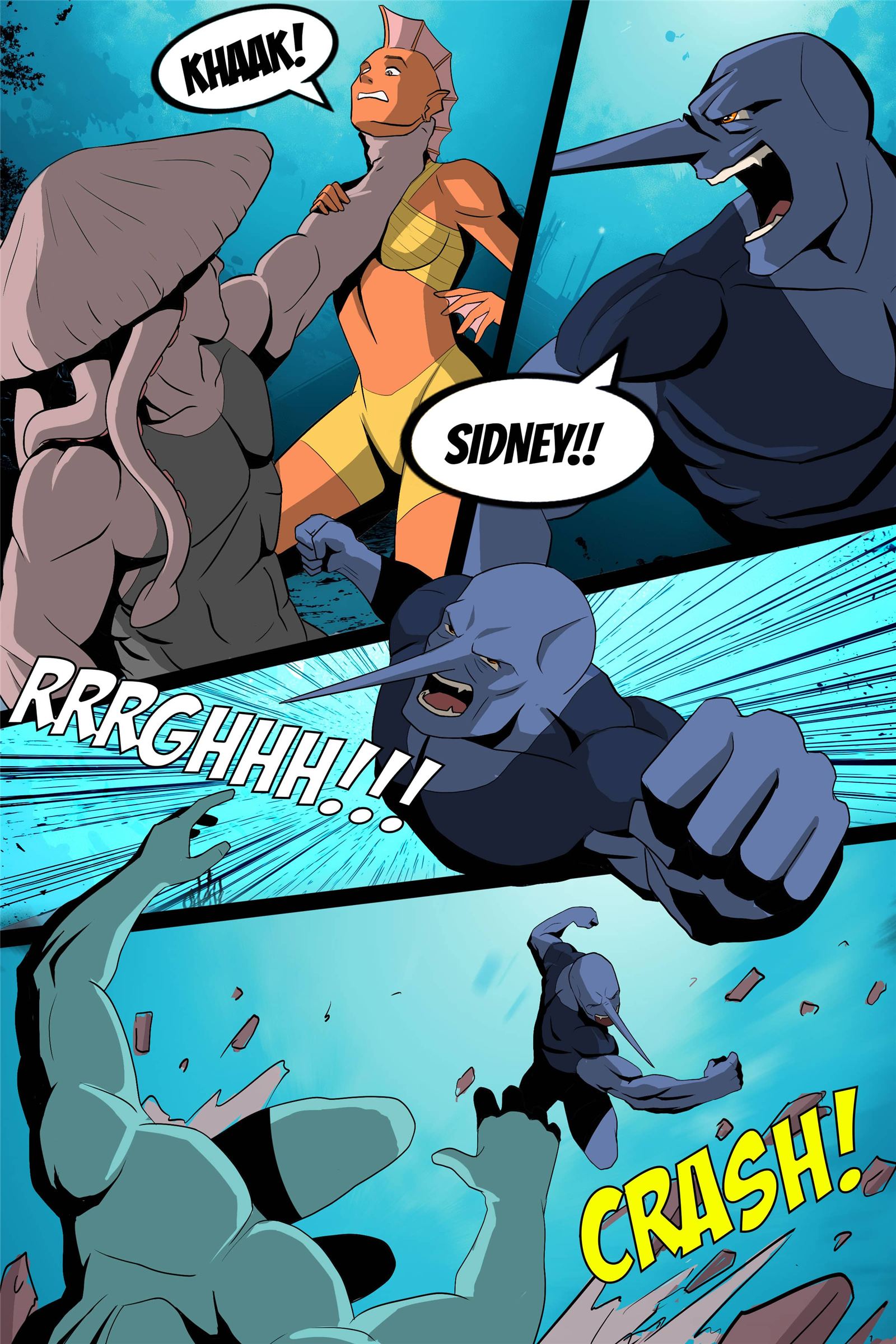 Sea Heroes — Comics & Manga by ODDCO Studios
