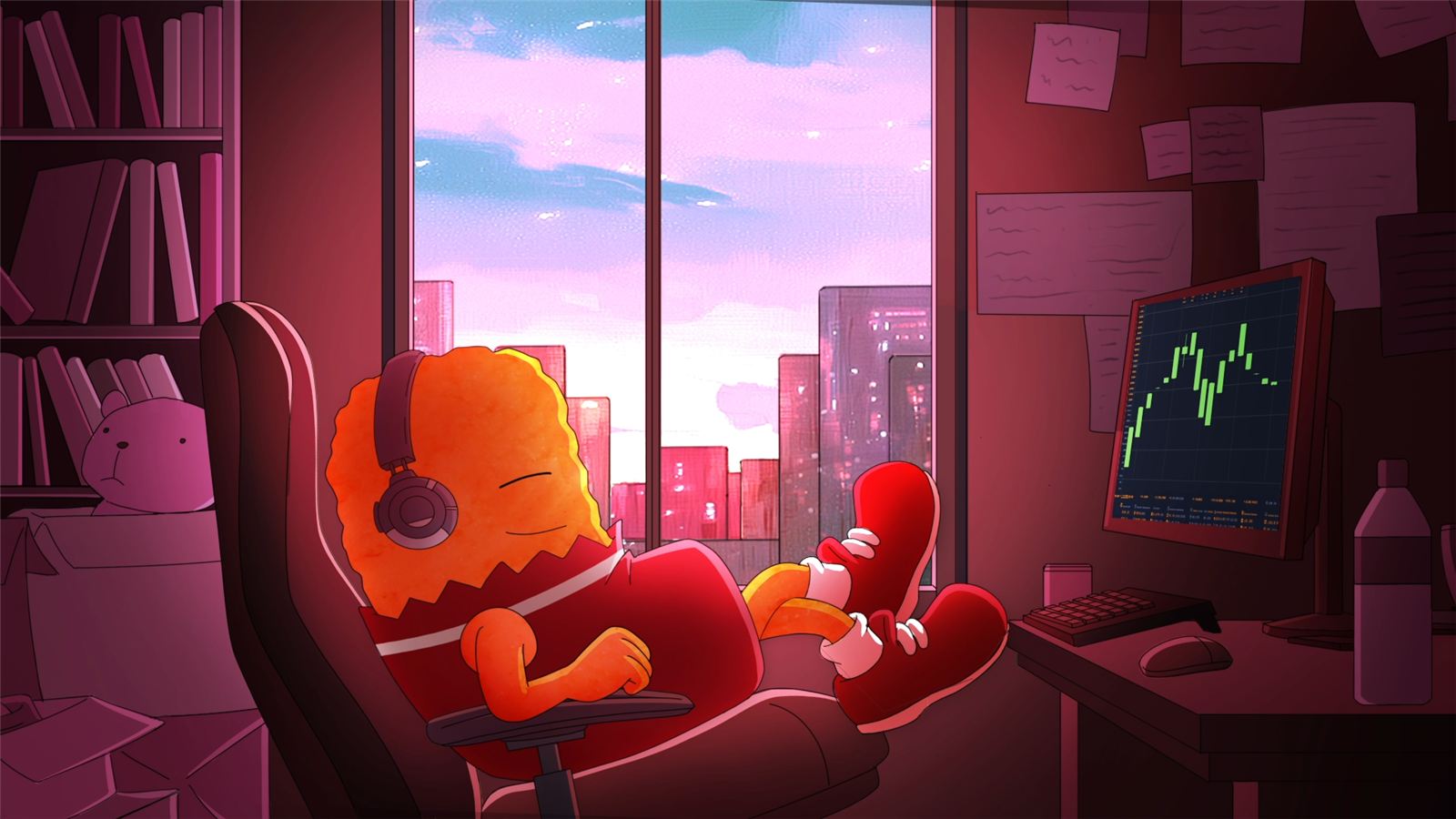 Lofi Hashie — 2D Animation by ODDCO Studios