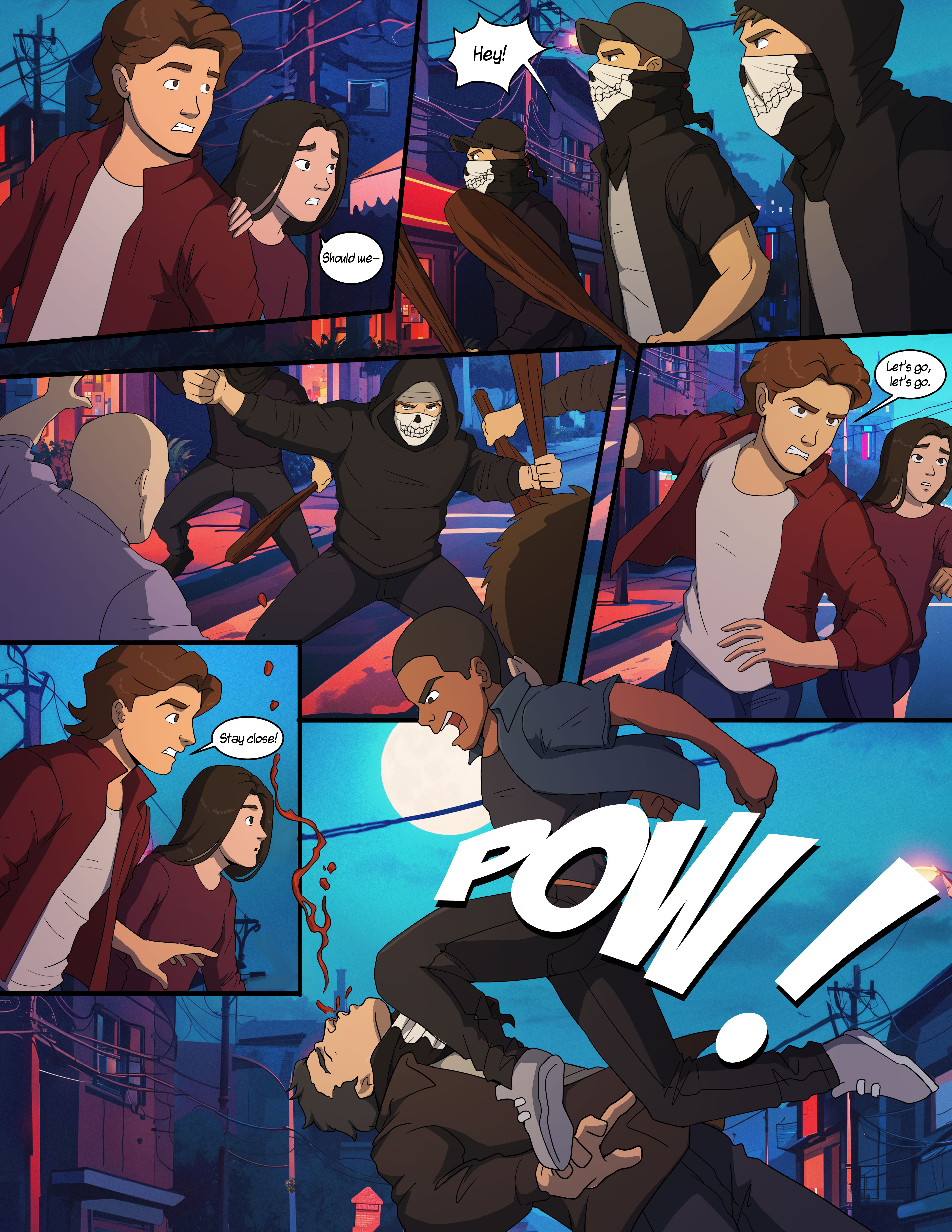 Action Manga Story